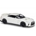 2017 NISSAN GT-R WHITE/RED - 1/24 SCALE - BURAGO